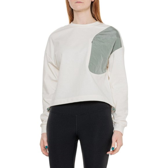 NEW Avalanche Mixed Media Sweatshirt cotton blend 261sn - Picture 1 of 2